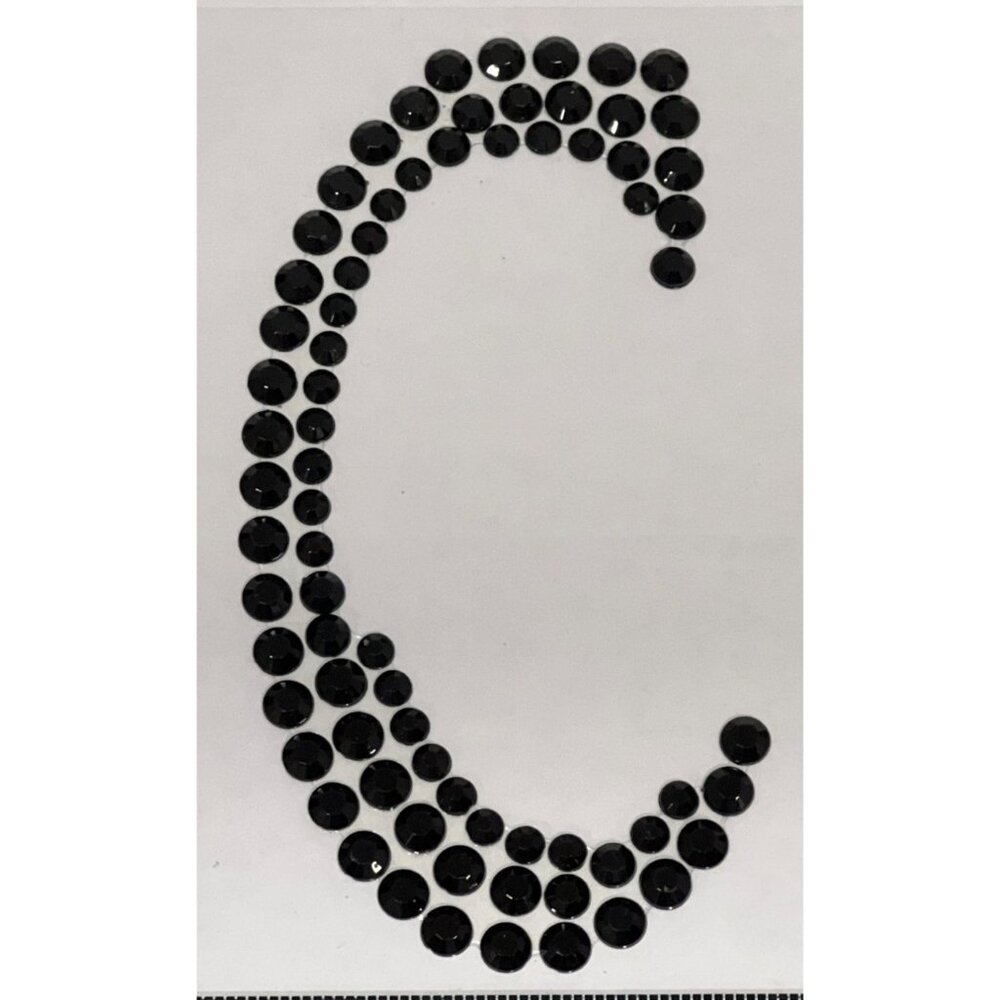 Recollections Halloween Bling Rhinestone Gem Embellishment " C "  353855 422442